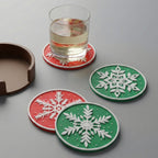 Snowflake Coaster Set
