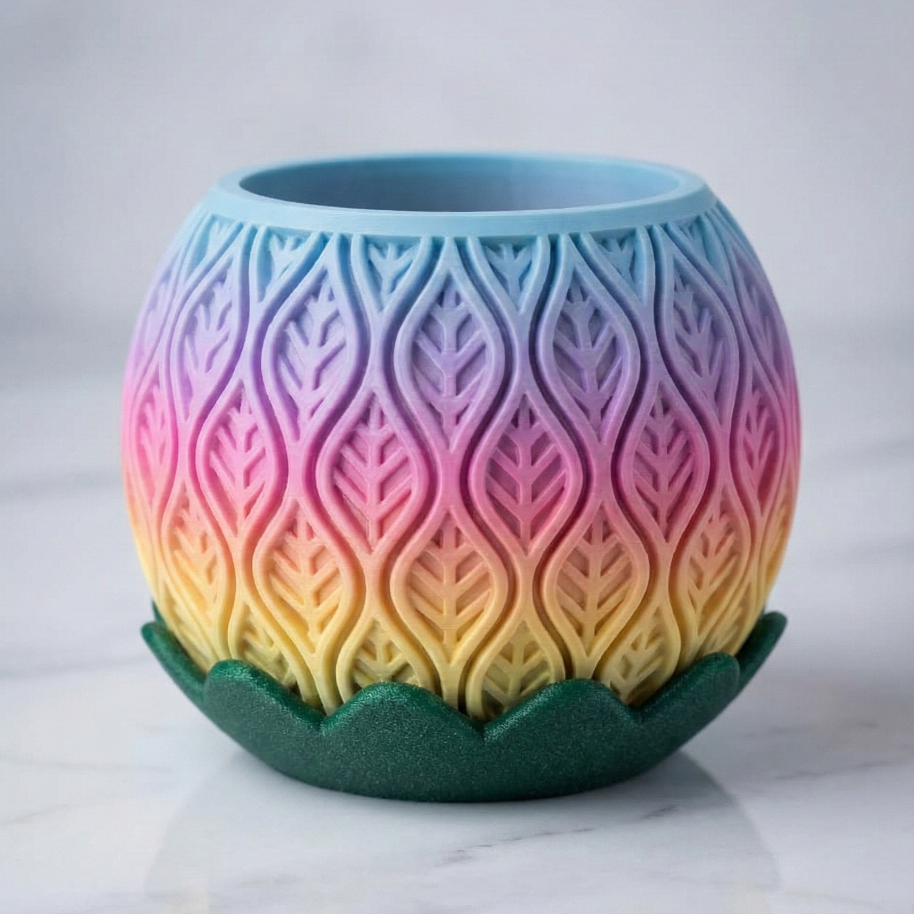 Gradient Leaf Planter