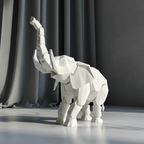 Sentinel Elephant Sculpture (Poseable) - Desiyn Labs