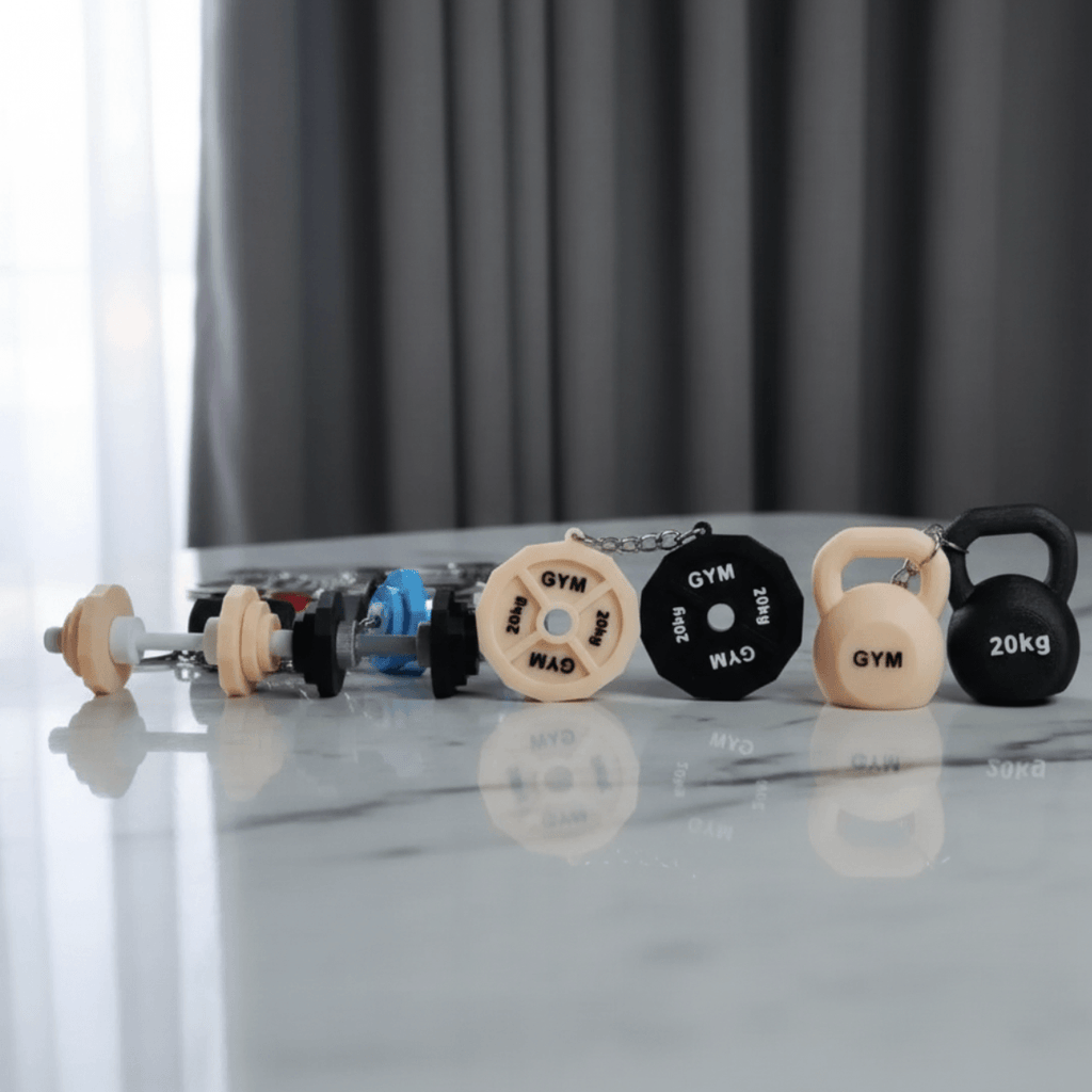 Mini Lift Gym Keychain Set - Desiyn Labs