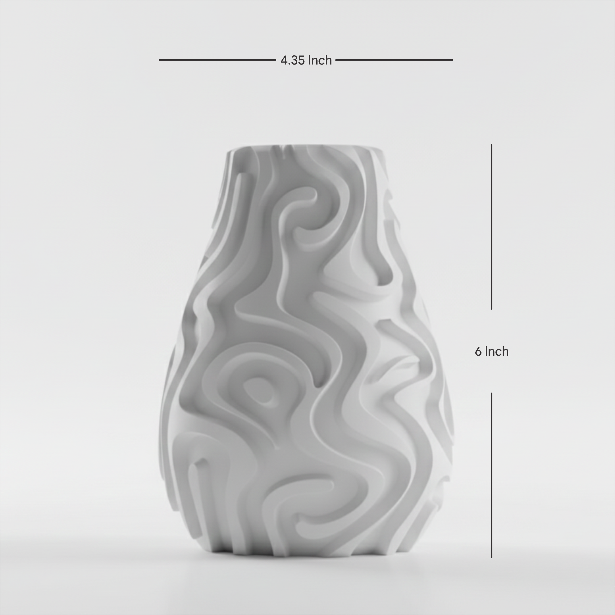 Swingora Textured Flow Vase