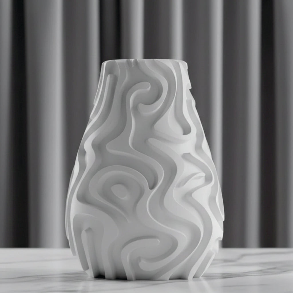 Swingora Textured Flow Vase - Desiyn Labs