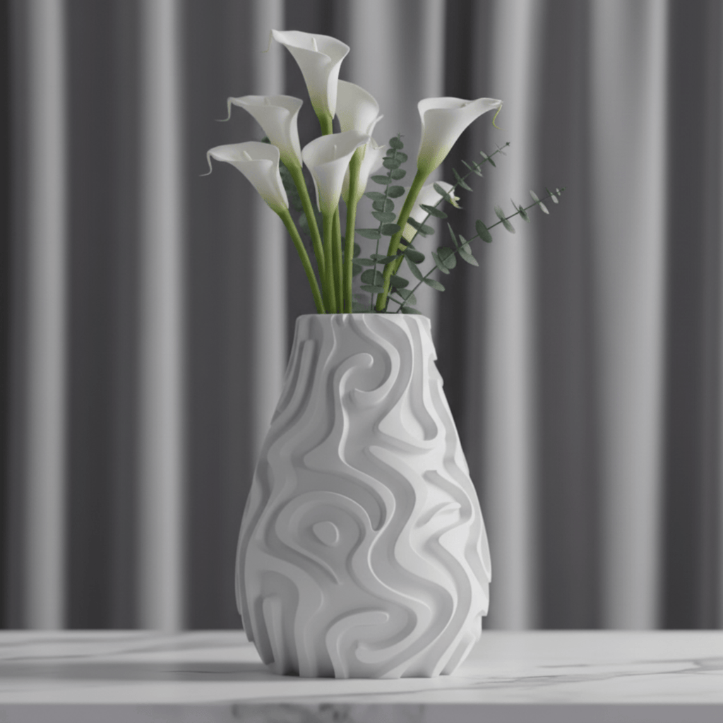 Swingora Textured Flow Vase - Desiyn Labs