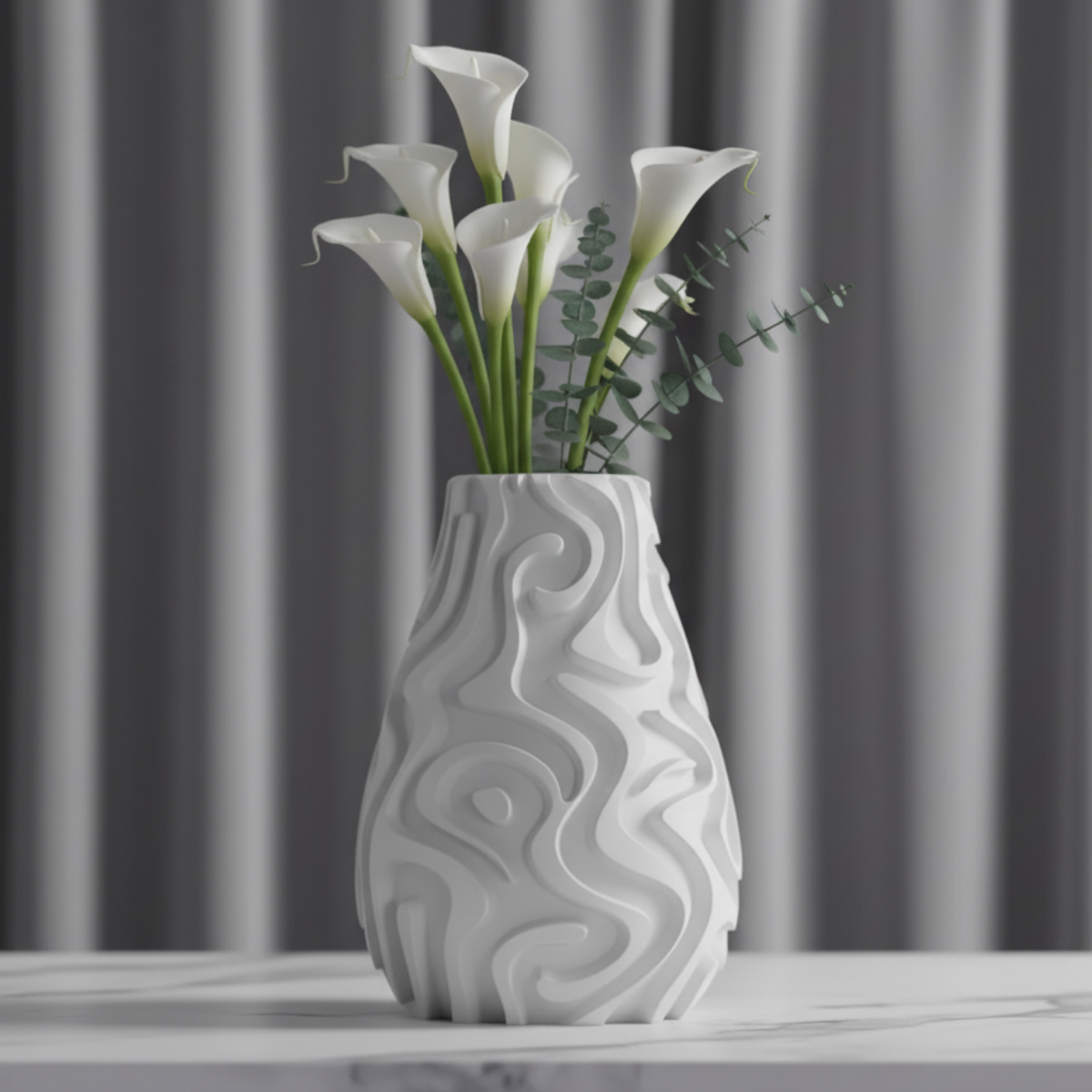 Swingora Textured Flow Vase