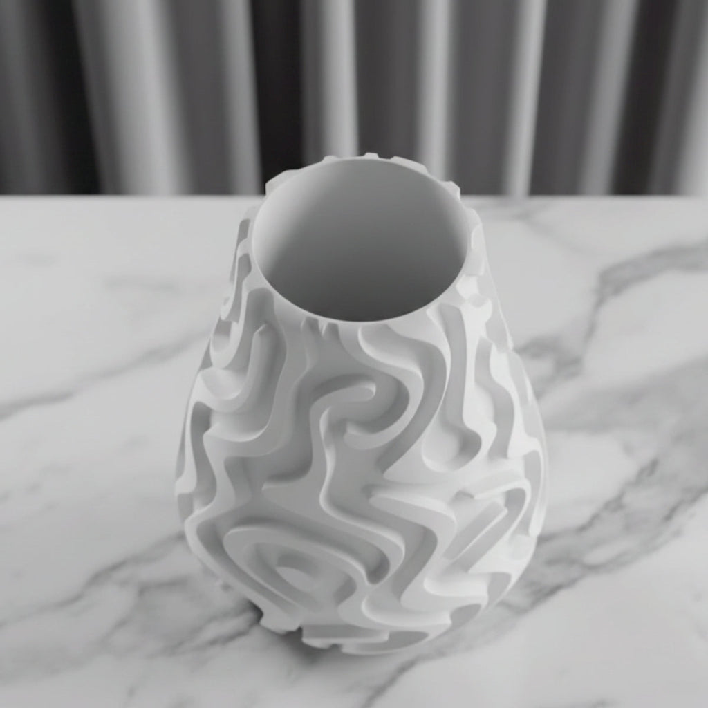 Swingora Textured Flow Vase - Desiyn Labs